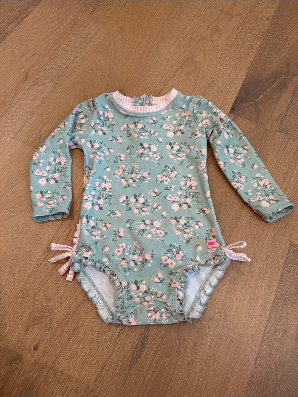 Ruffle Butts 2T Rash Guard Swimsuit